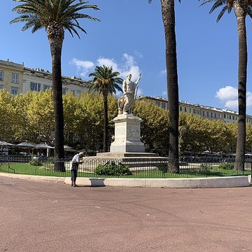 Statue de Napoleon Ier à Bastia
