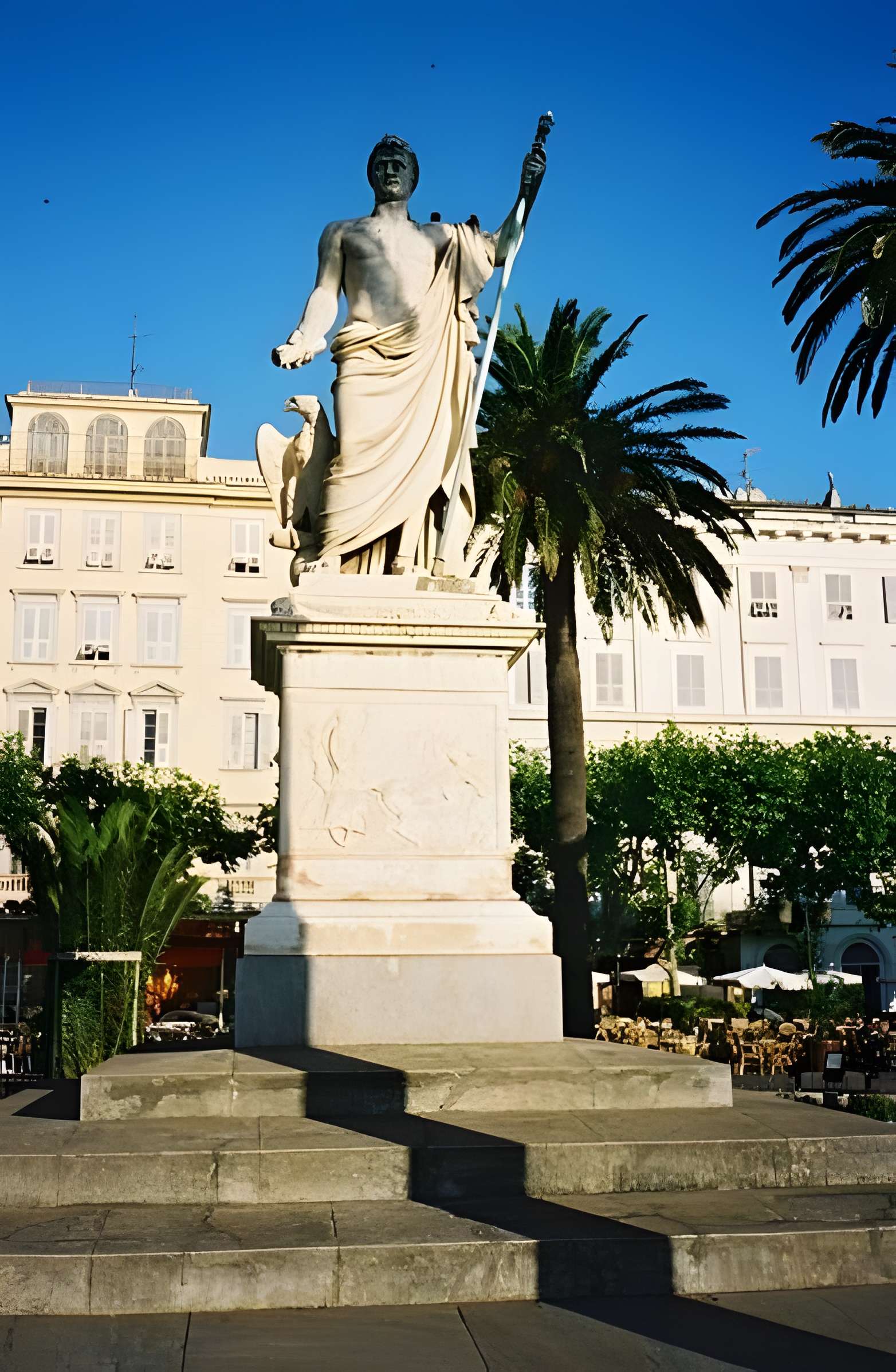Statue de Napoleon Ier à Bastia 
