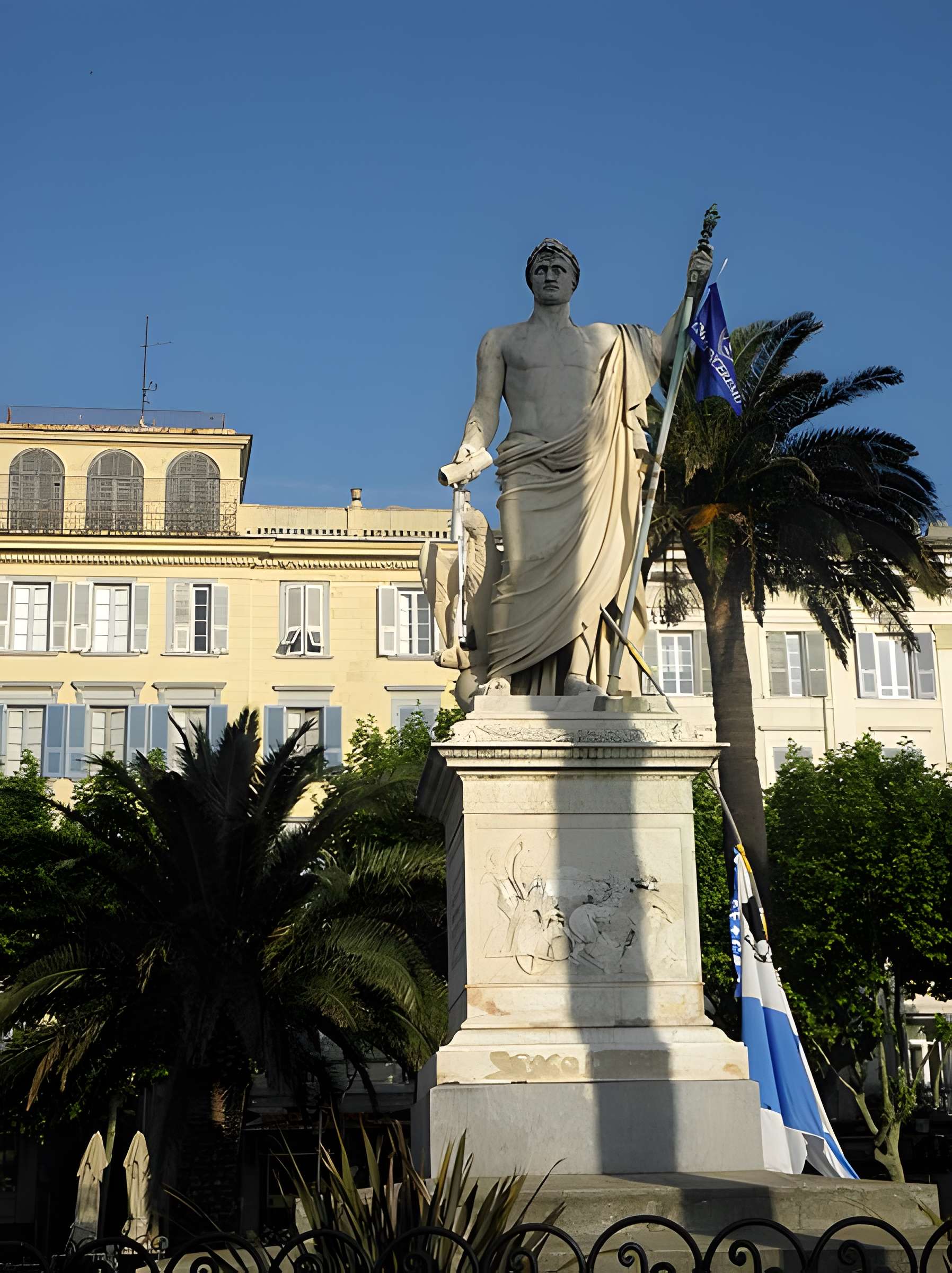 Statue de Napoleon Ier à Bastia
