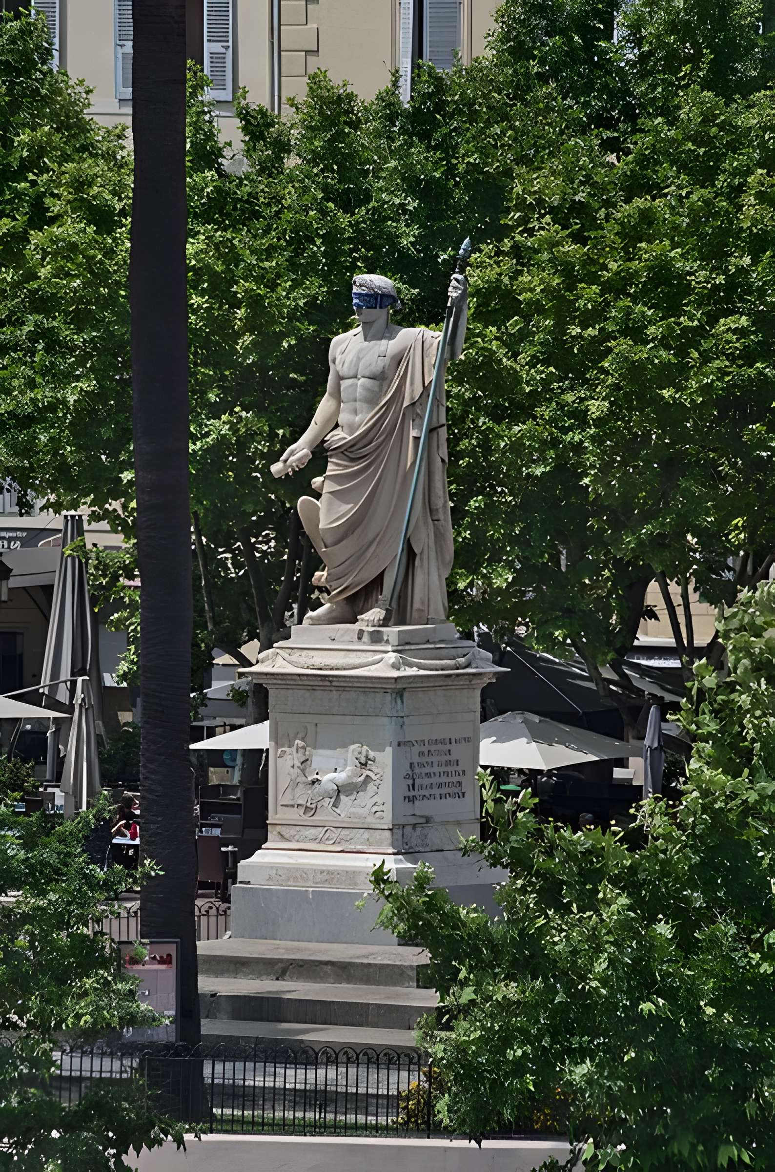 Statue de Napoleon Ier à Bastia