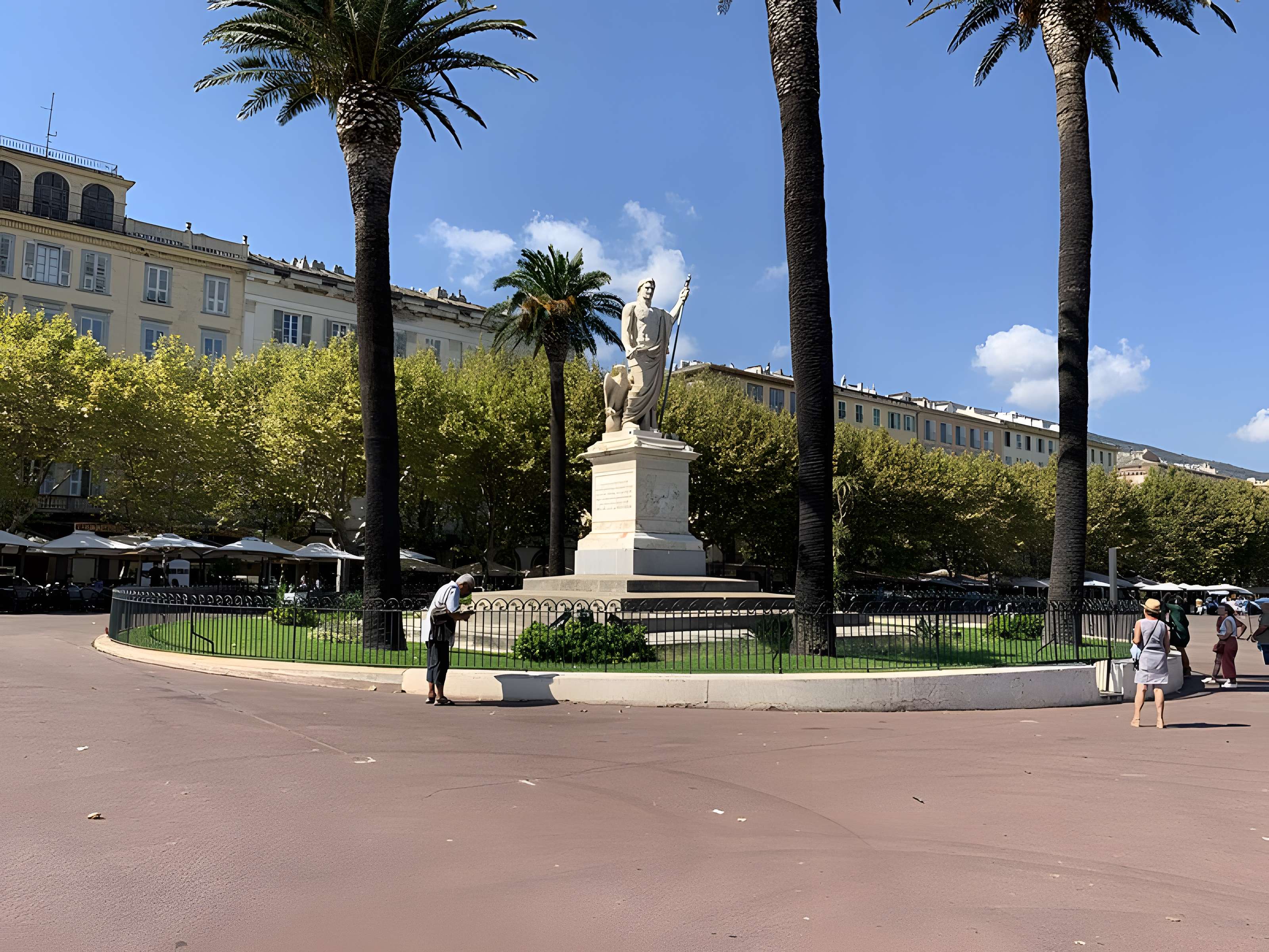 Statue de Napoleon Ier à Bastia