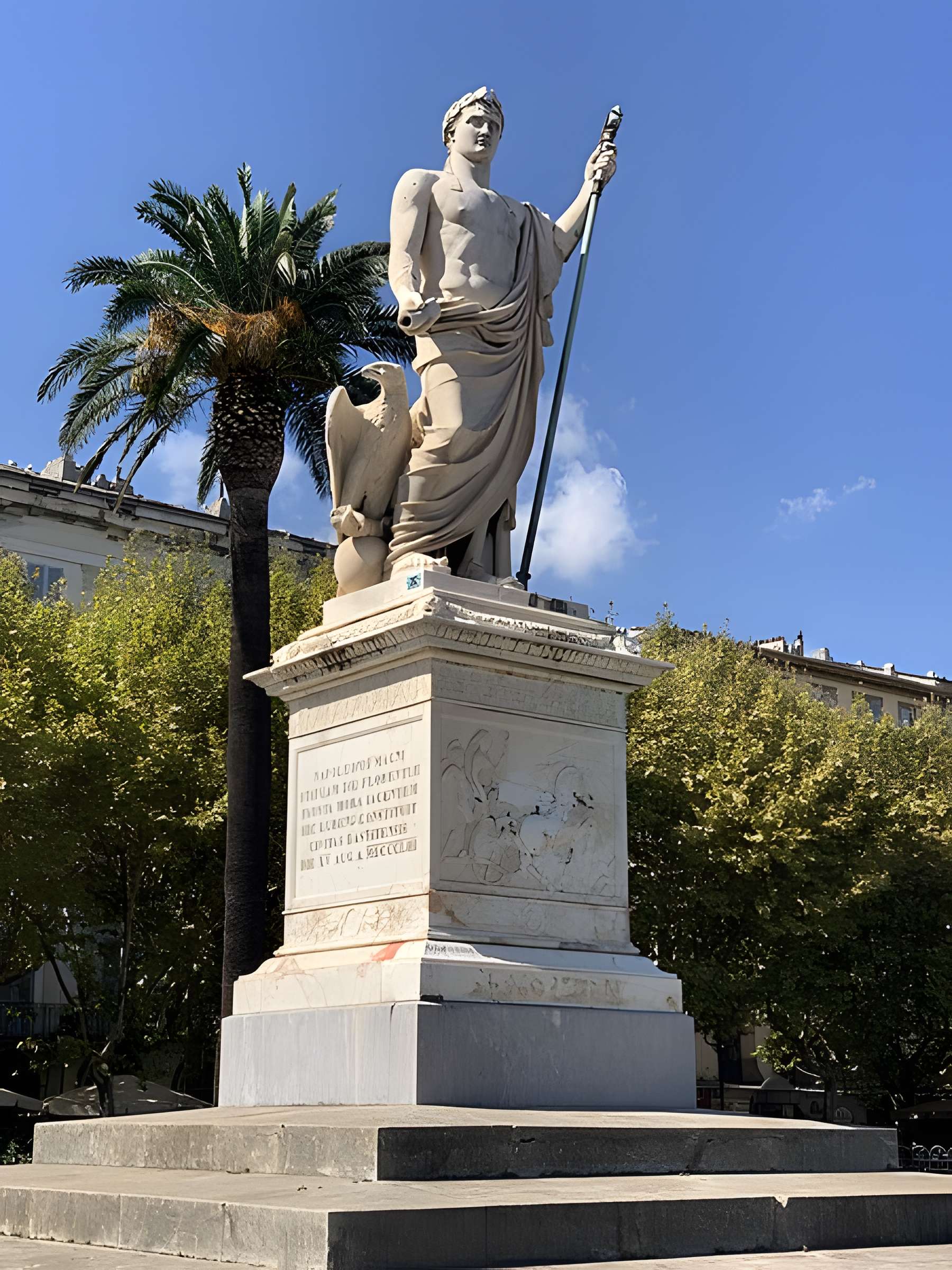 Statue de Napoleon Ier à Bastia
