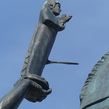 Statue de Neptune à Mortagne-au-Perche