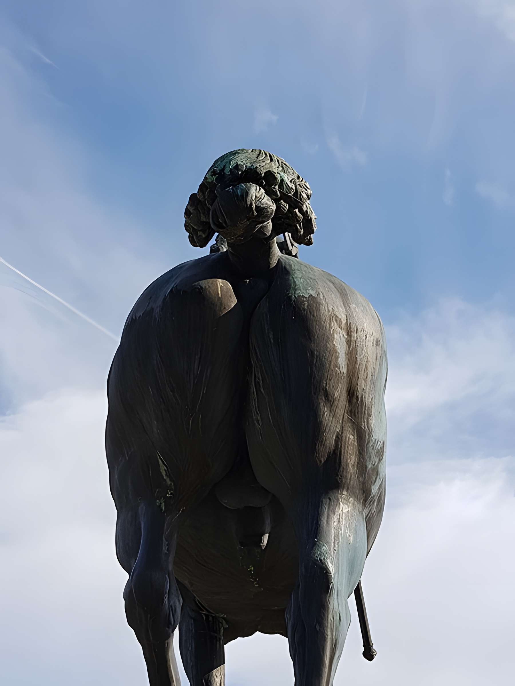 Statue de Neptune à Mortagne-au-Perche