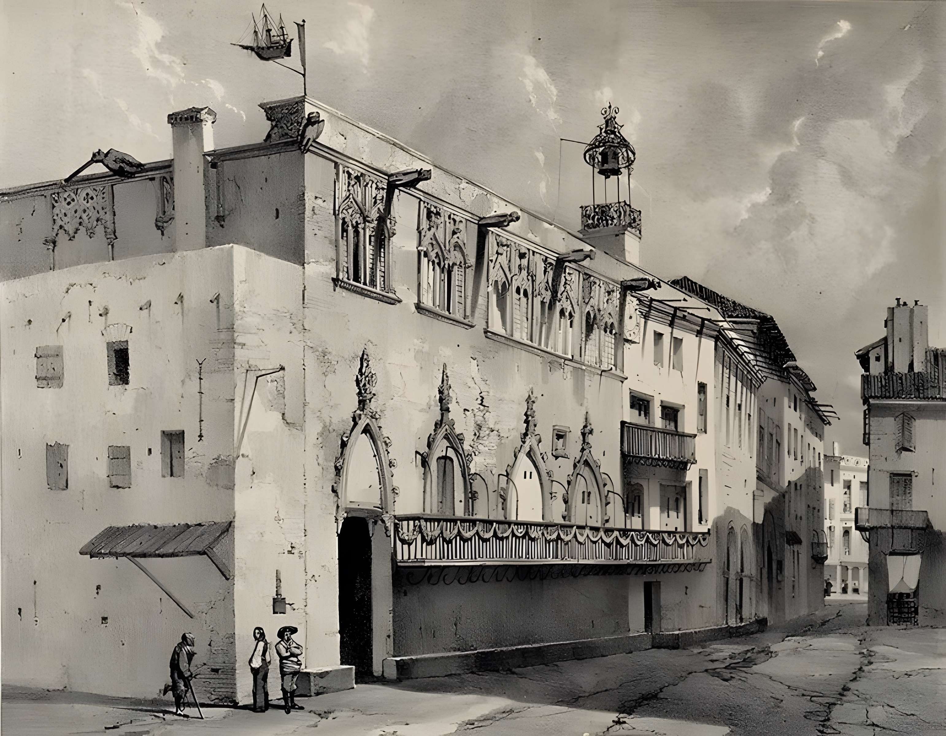 Loge des Marchands ou Loge de Mer à Perpignan