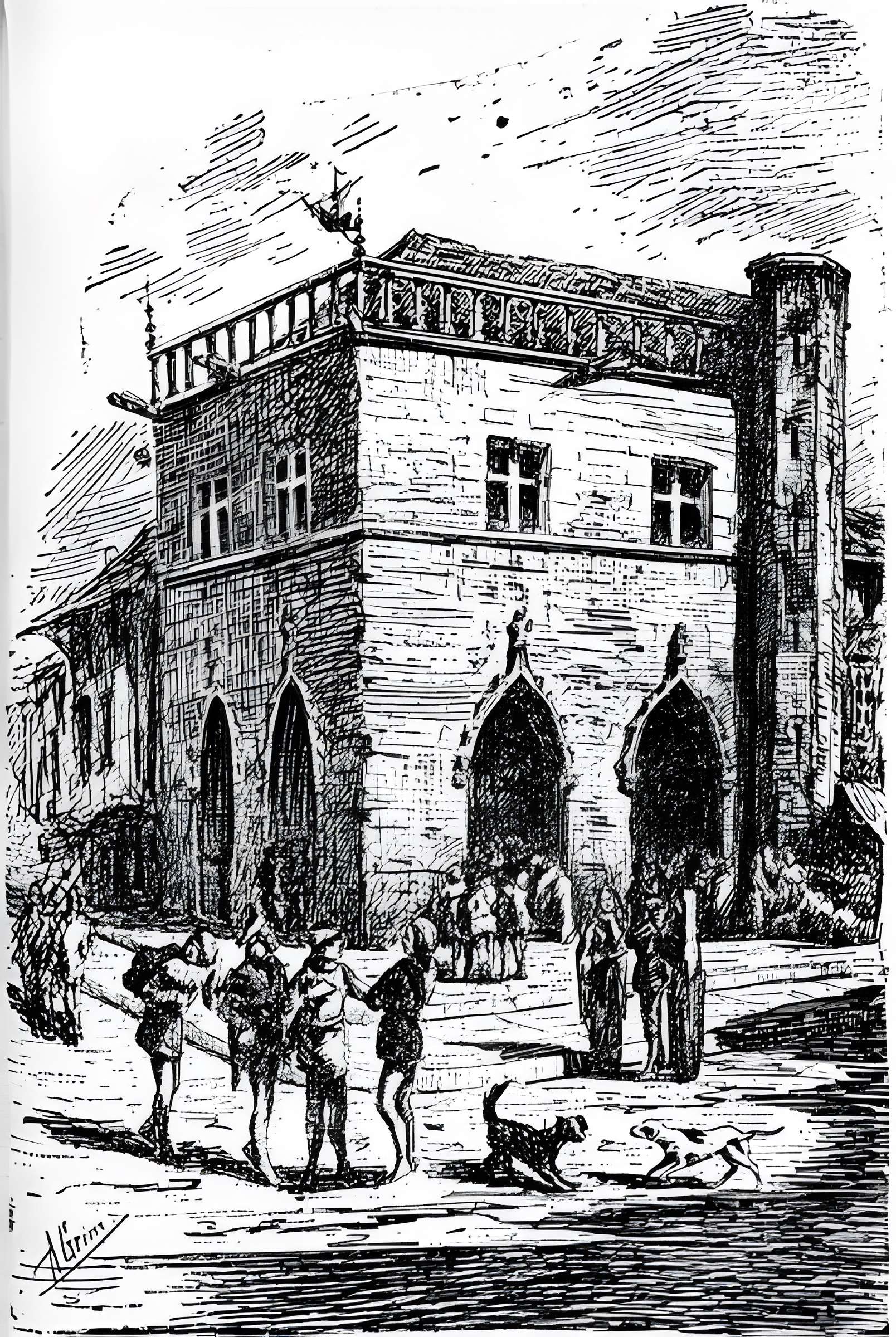 Loge des Marchands ou Loge de Mer à Perpignan