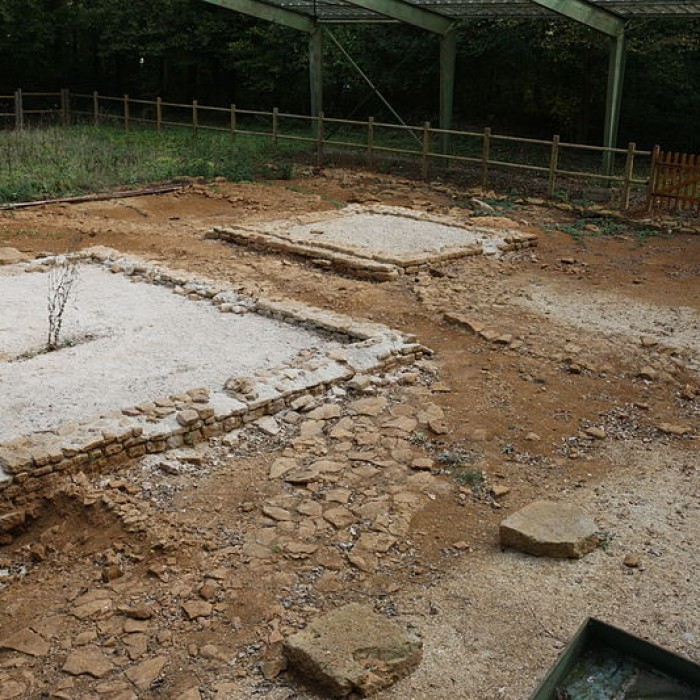 Photo de Temple antique du type «fanum»