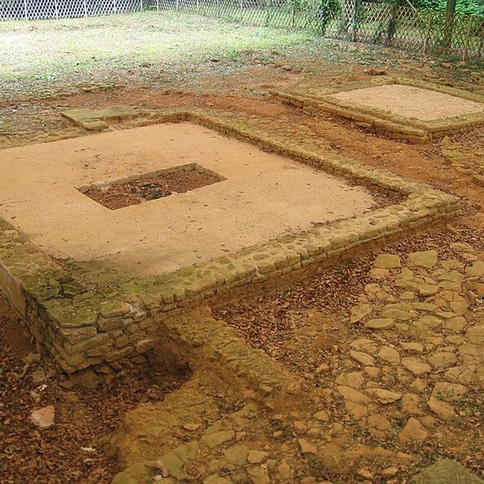 Photo de Temple antique du type «fanum»