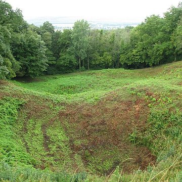 Terrains de zone rouge à Vauquois