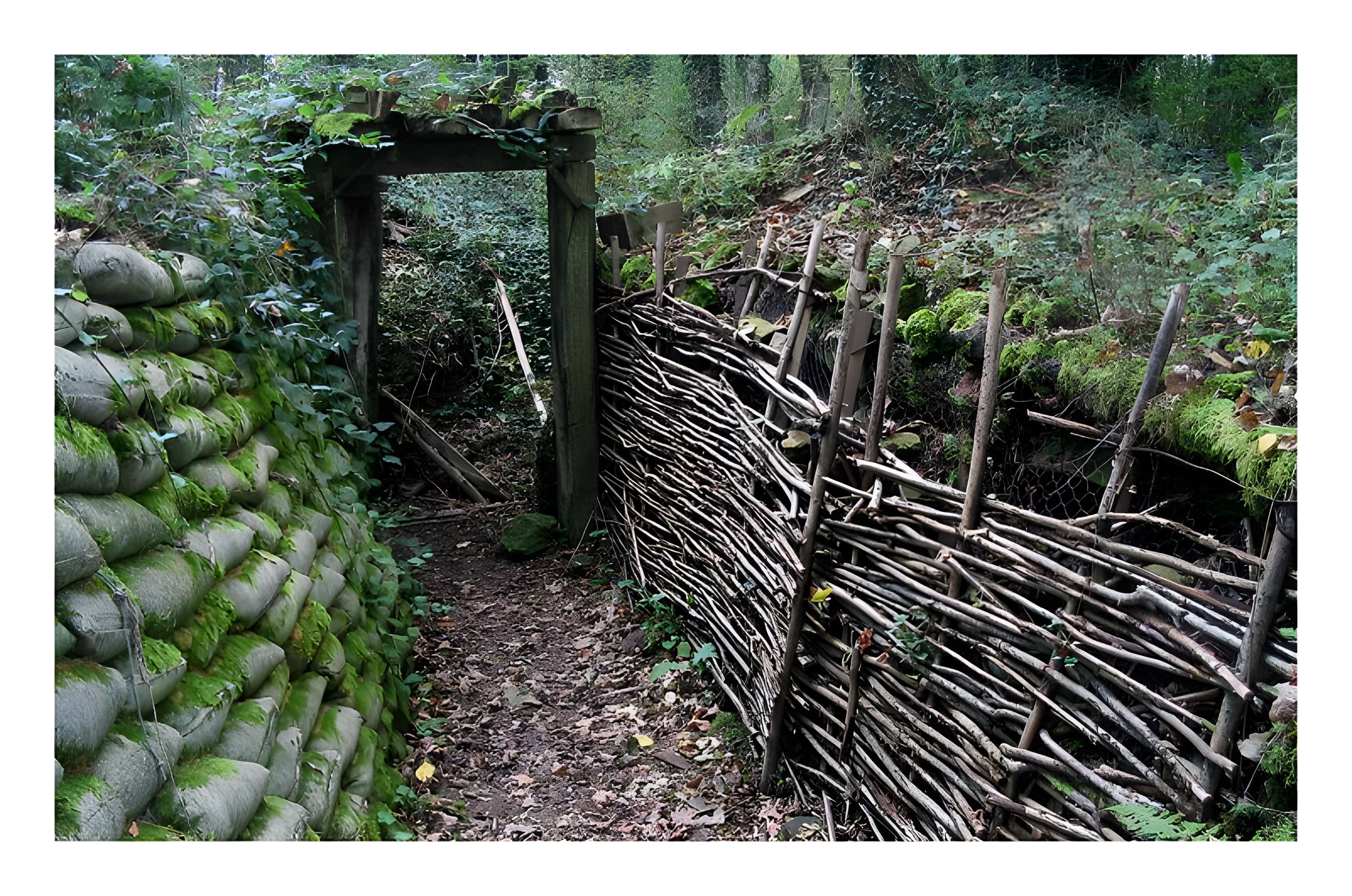 Terrains de zone rouge à Vauquois