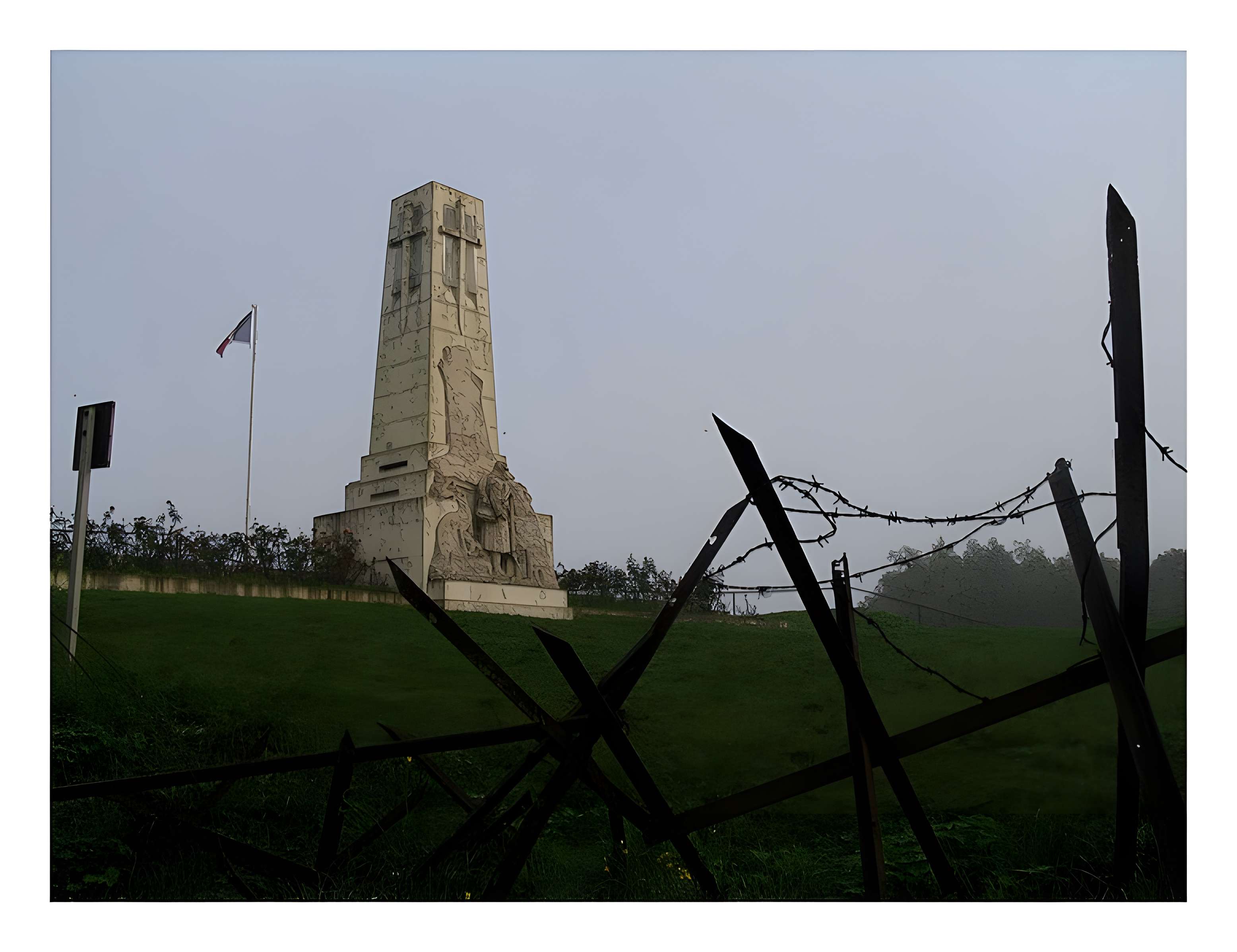 Terrains de zone rouge à Vauquois