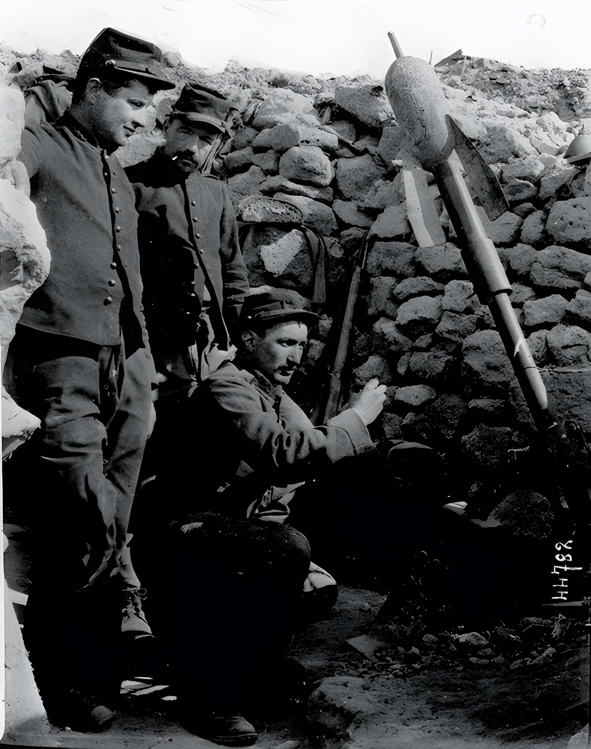 Terrains de zone rouge à Vauquois