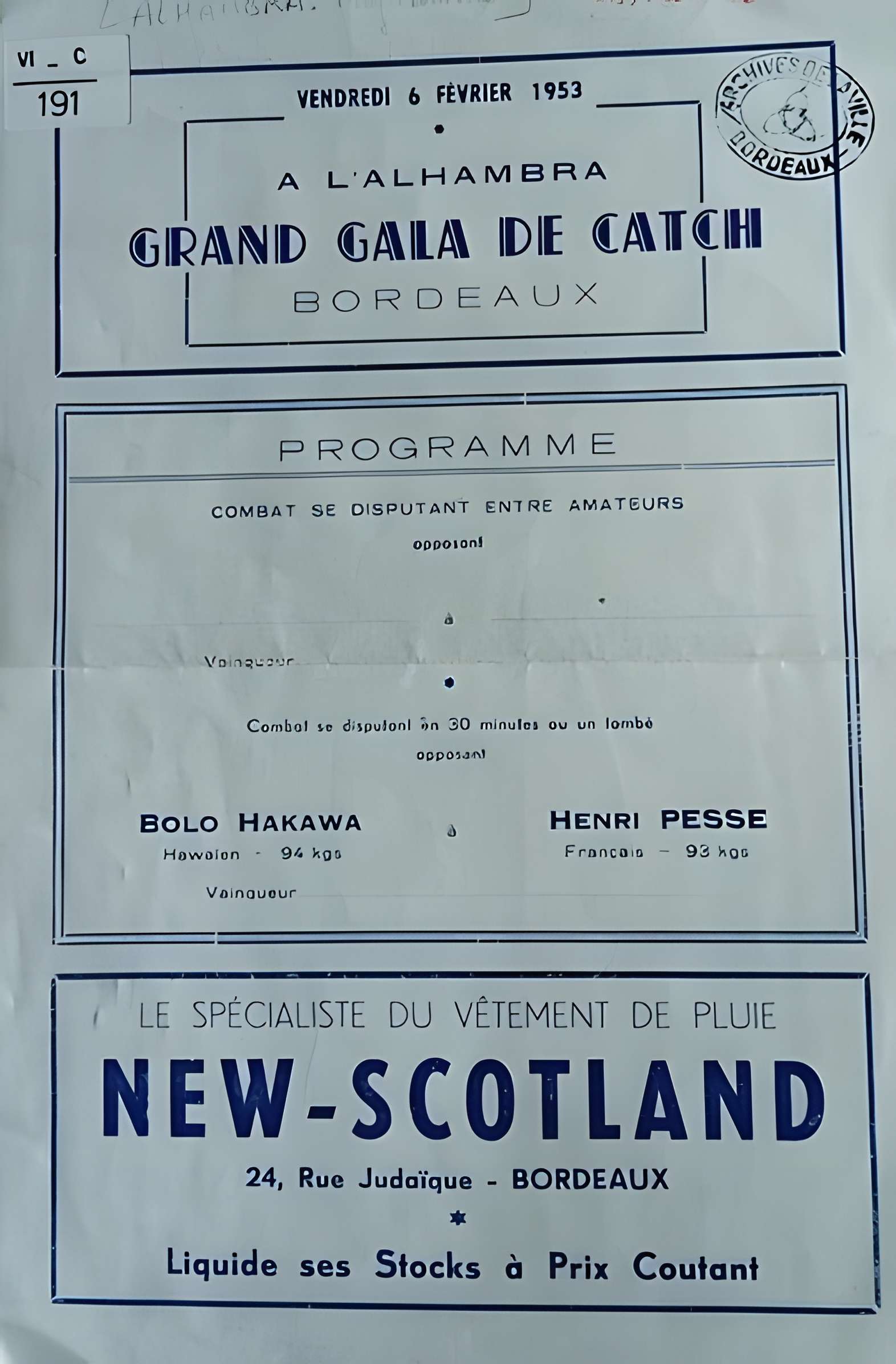 Théâtre de l'Alhambra de Bordeaux
