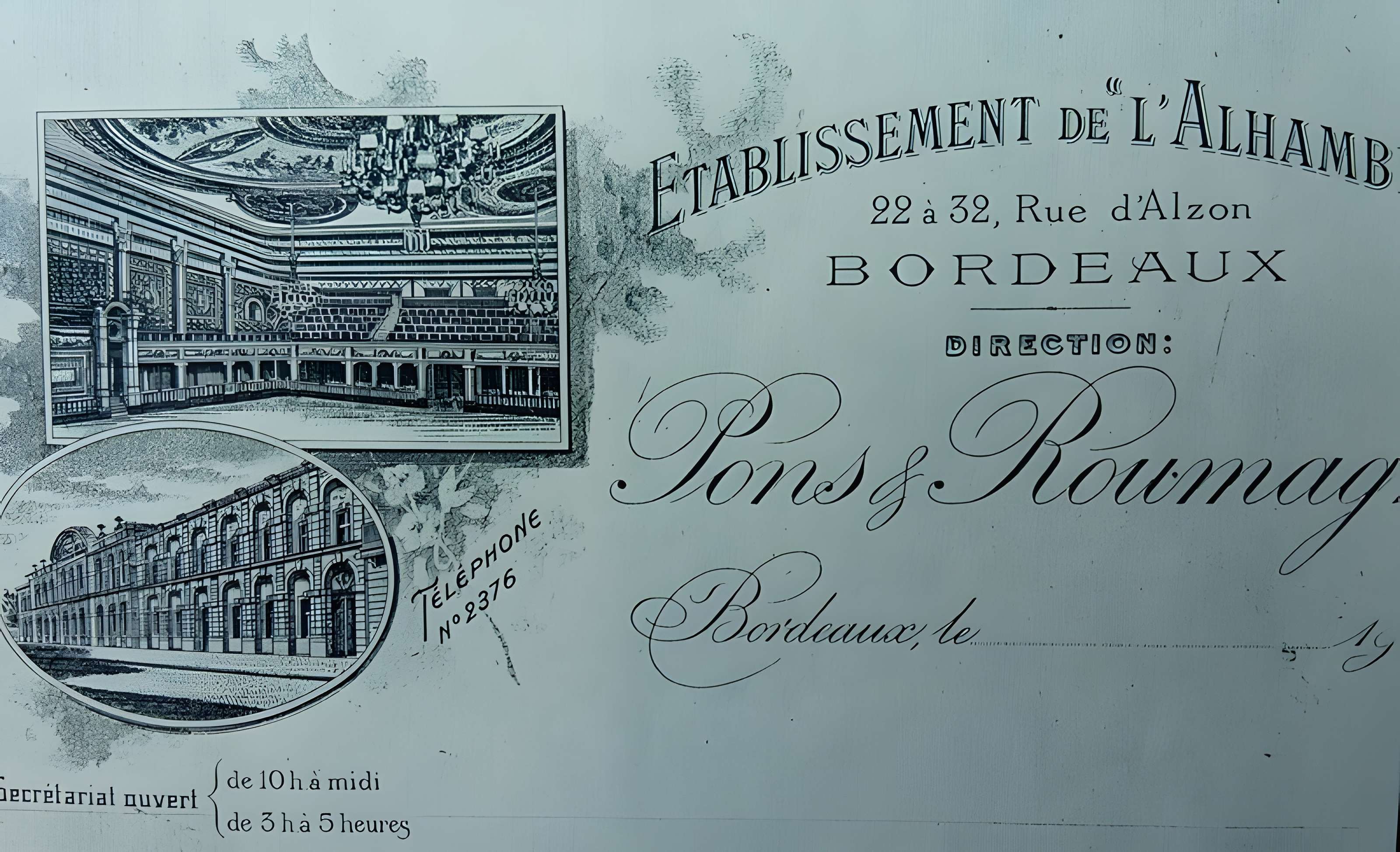 Théâtre de l'Alhambra de Bordeaux