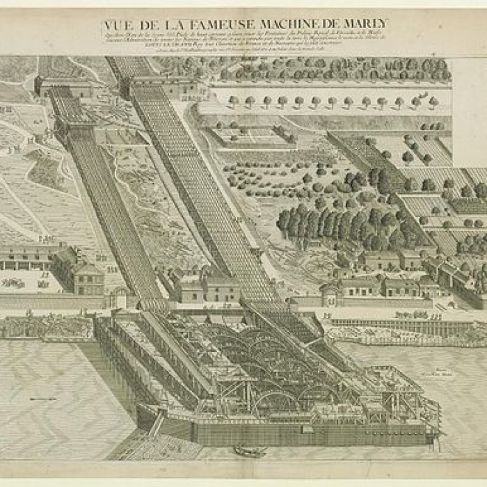 Photo de Bâtiments de la machine de Marly