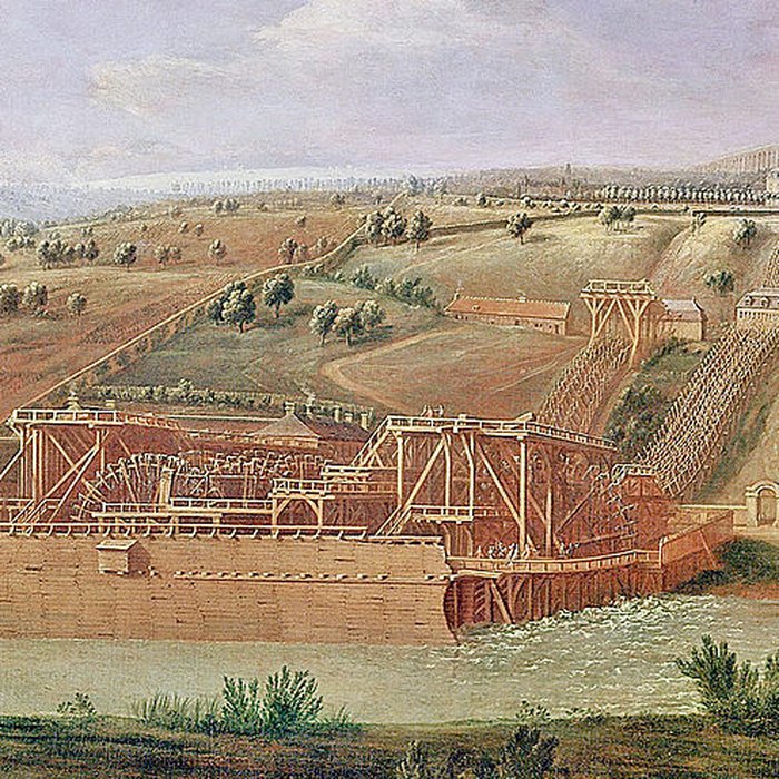 Photo de Bâtiments de la machine de Marly