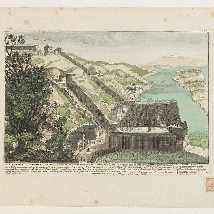 Photo de Bâtiments de la machine de Marly