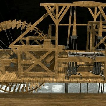 Bâtiments de la machine de Marly