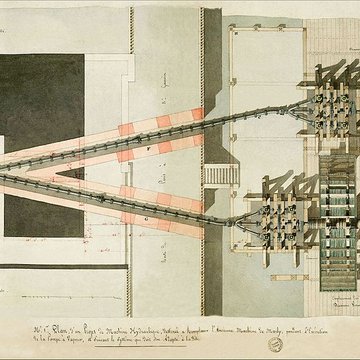 Bâtiments de la machine de Marly