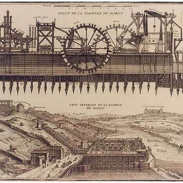 Bâtiments de la machine de Marly