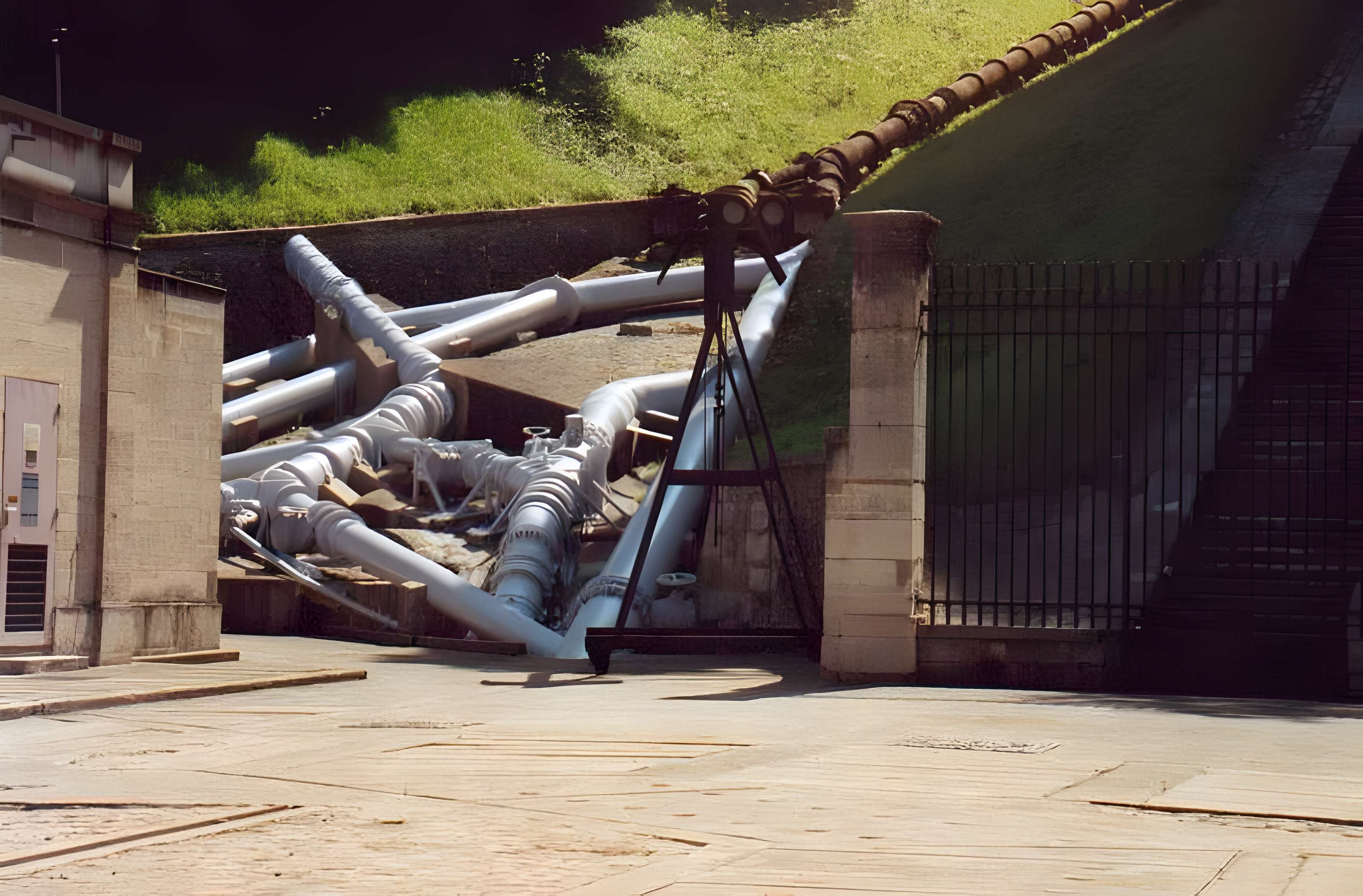 Bâtiments de la machine de Marly