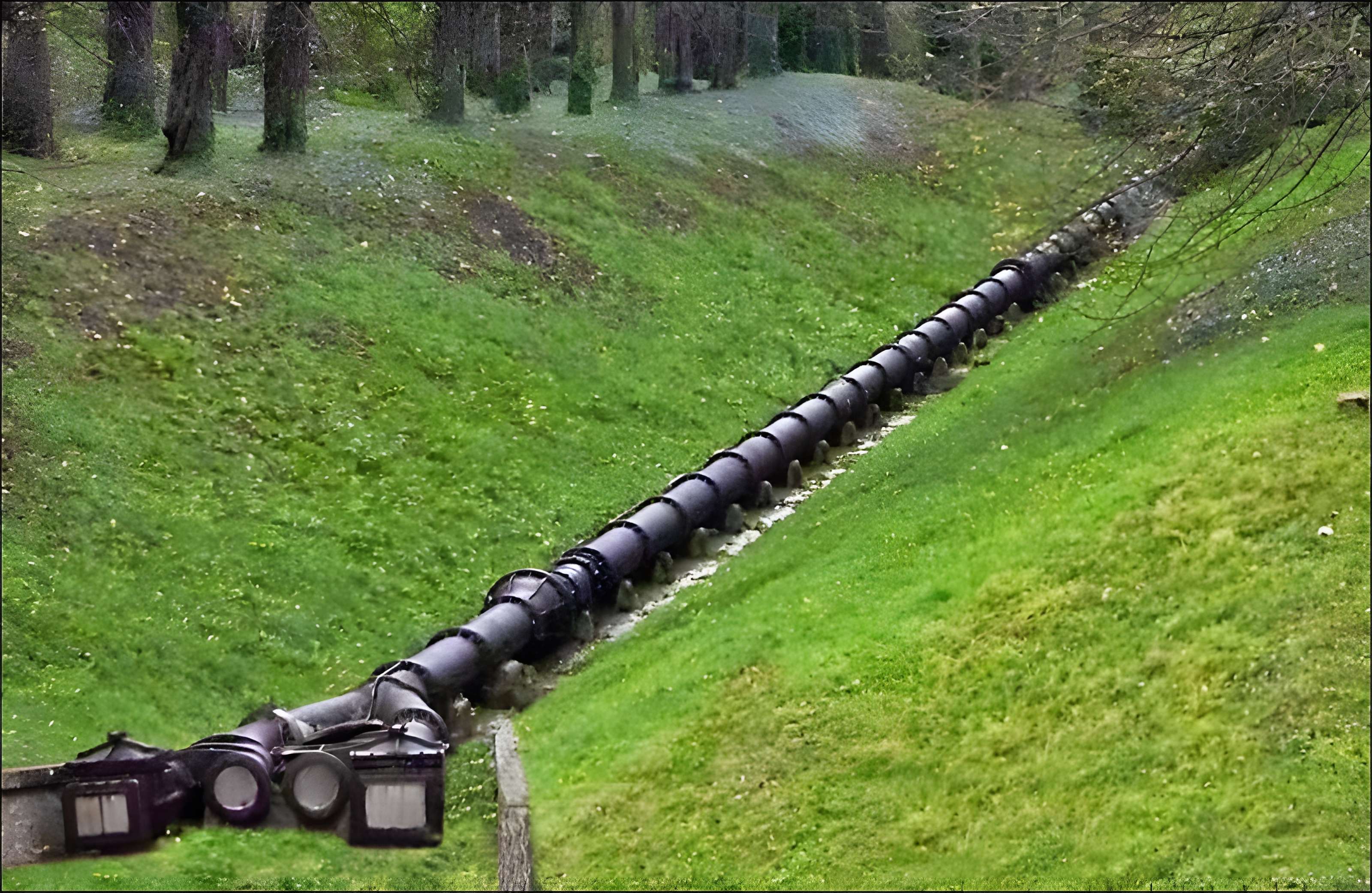 Bâtiments de la machine de Marly