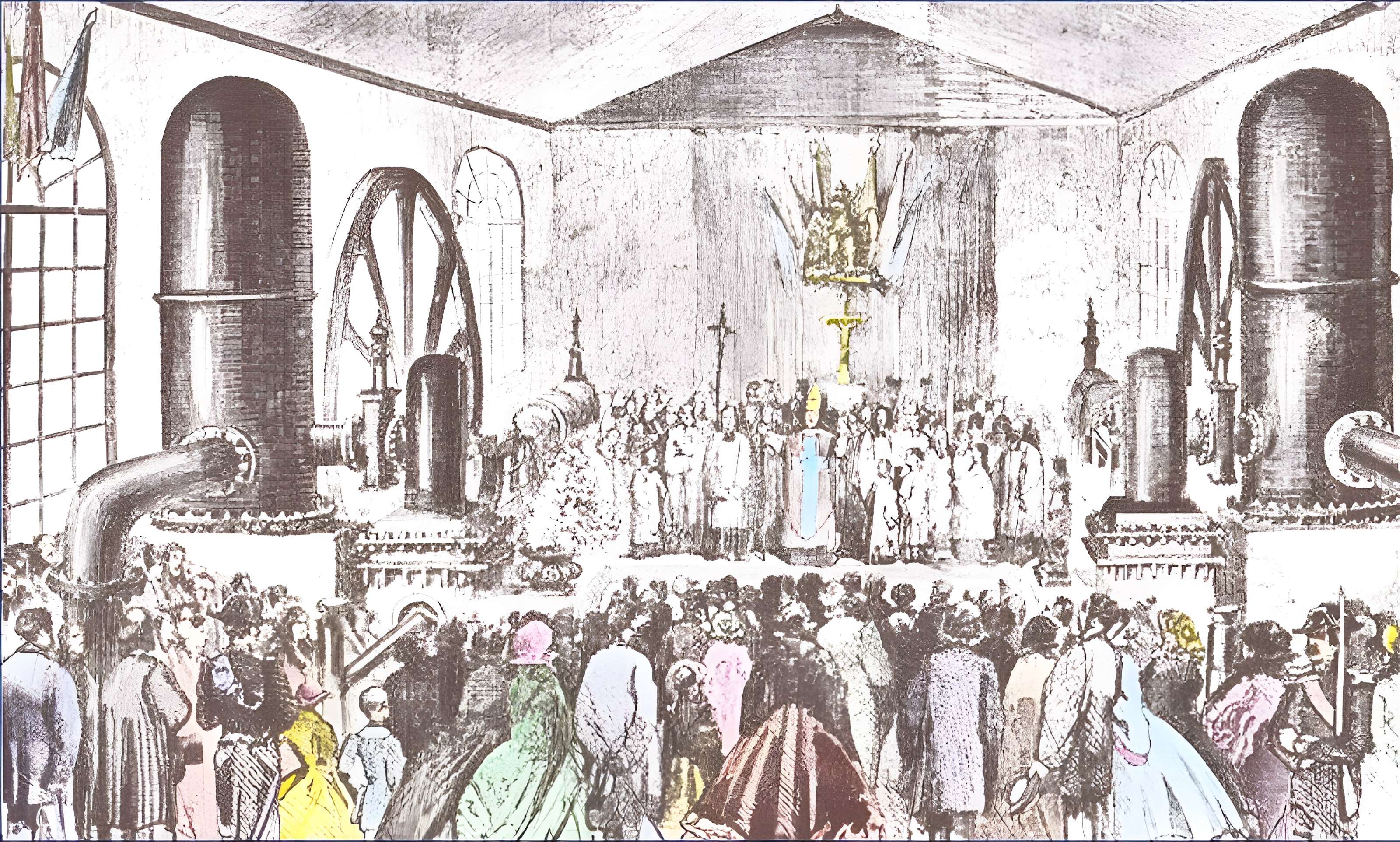 Bâtiments de la machine de Marly