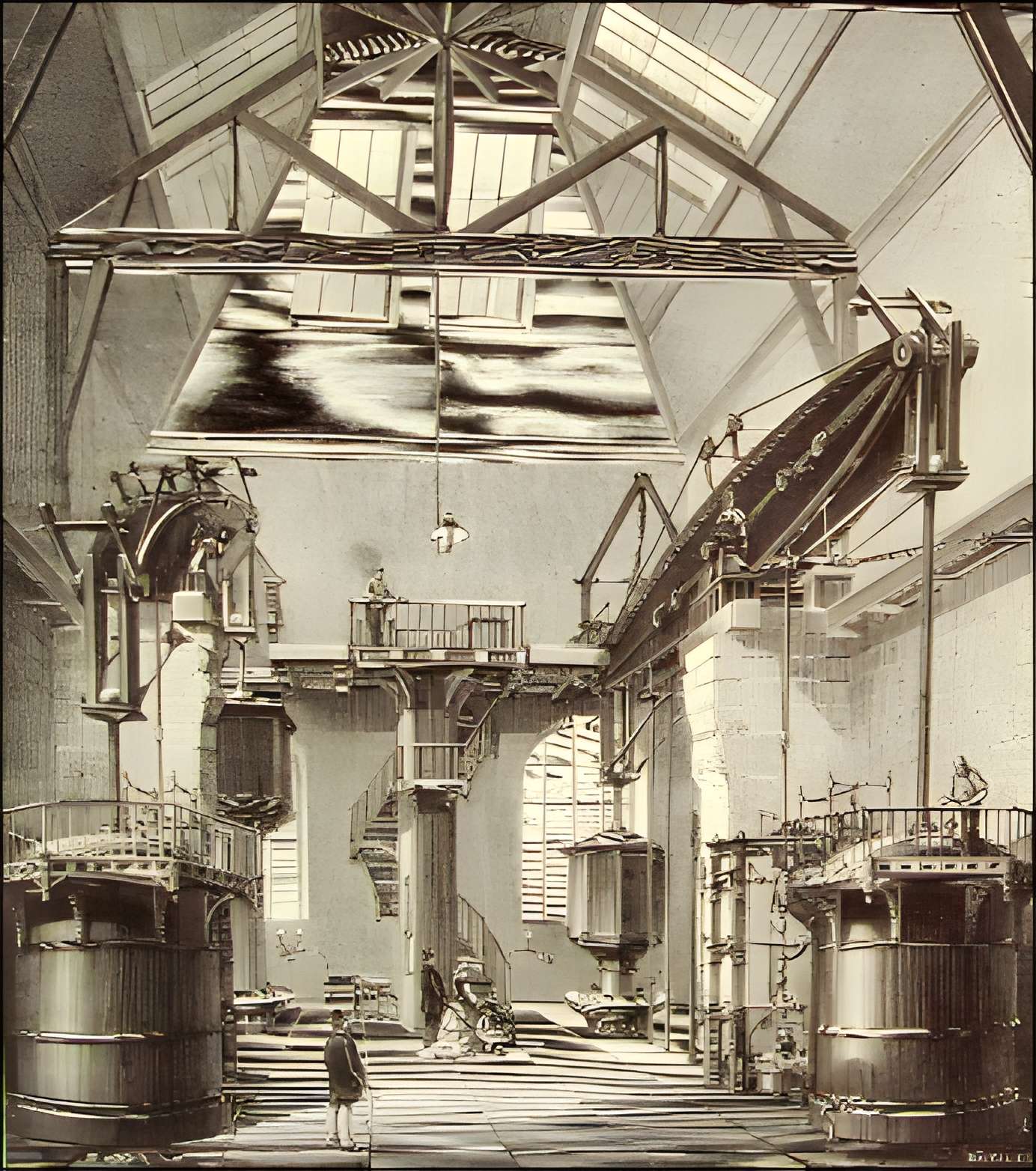 Bâtiments de la machine de Marly