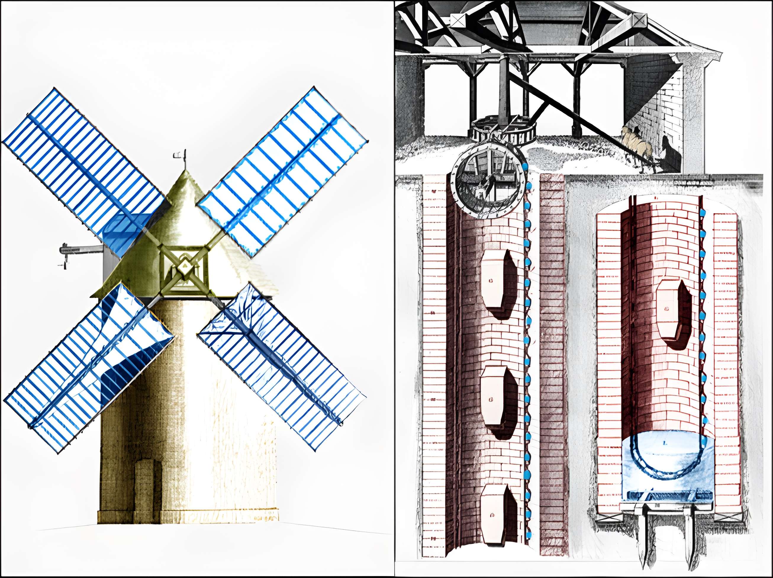 Bâtiments de la machine de Marly