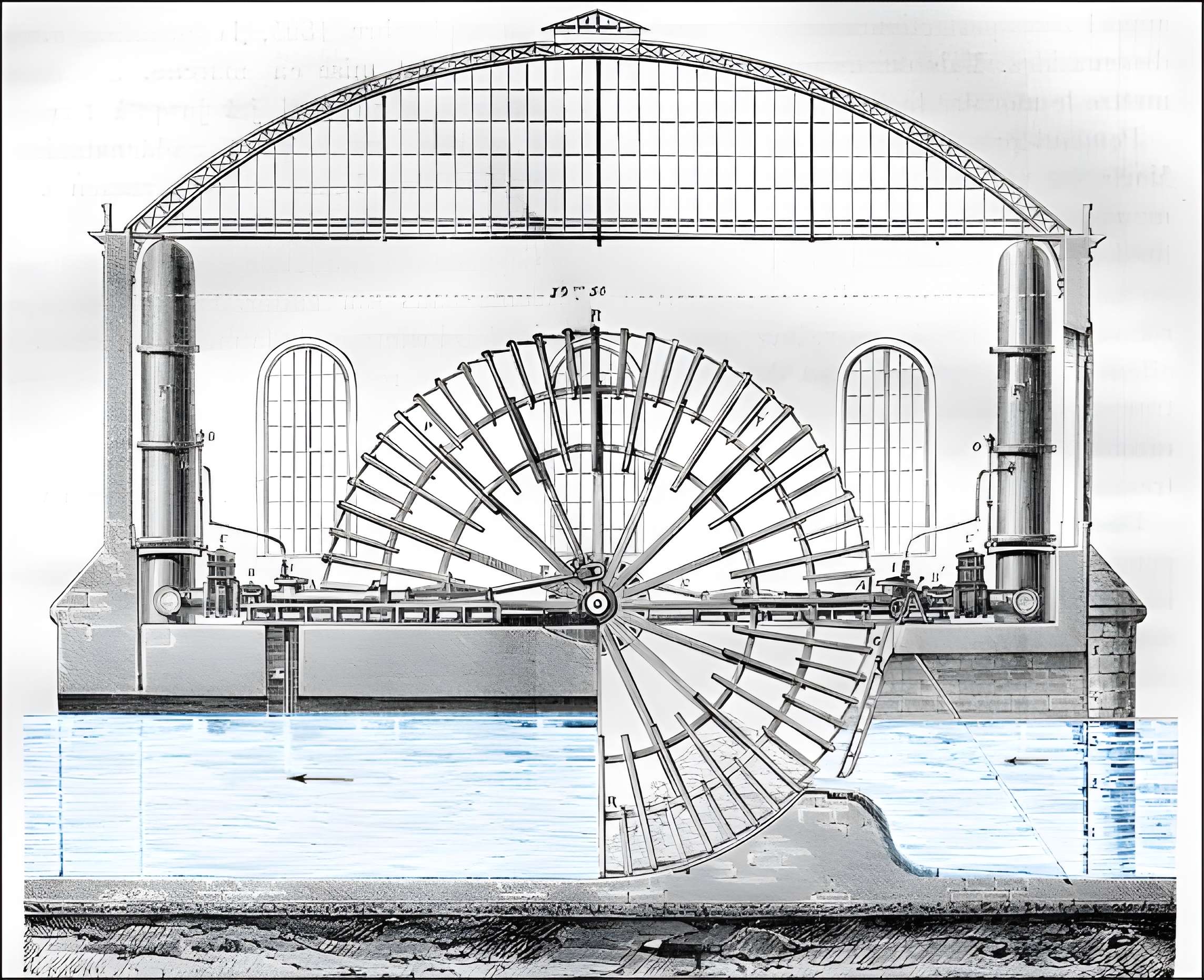 Bâtiments de la machine de Marly