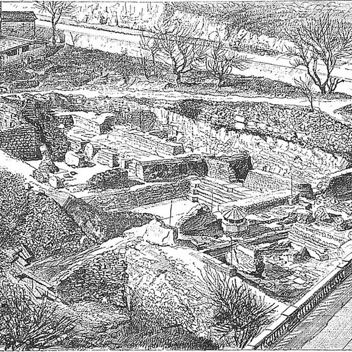 Photo de Restes des thermes antiques