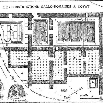 Restes des thermes antiques