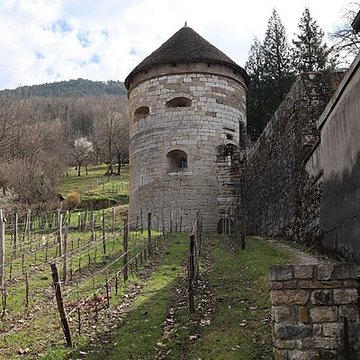 Tour dAndelot de Salins-les-Bains