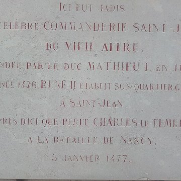Tour de la Commanderie Saint-Jean-du-Vieil-Aître de Nancy 