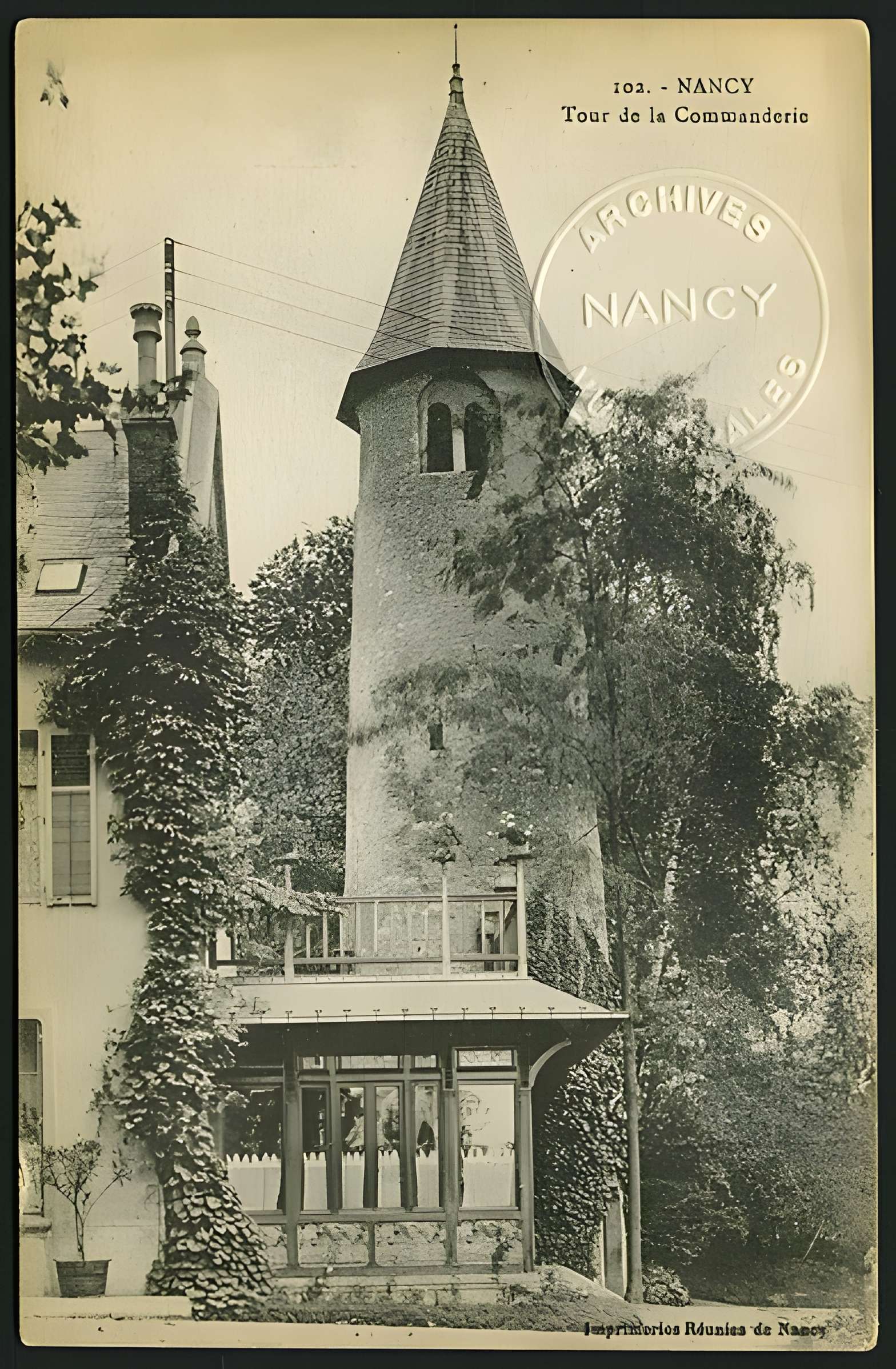 Tour de la Commanderie Saint-Jean-du-Vieil-Aître de Nancy 