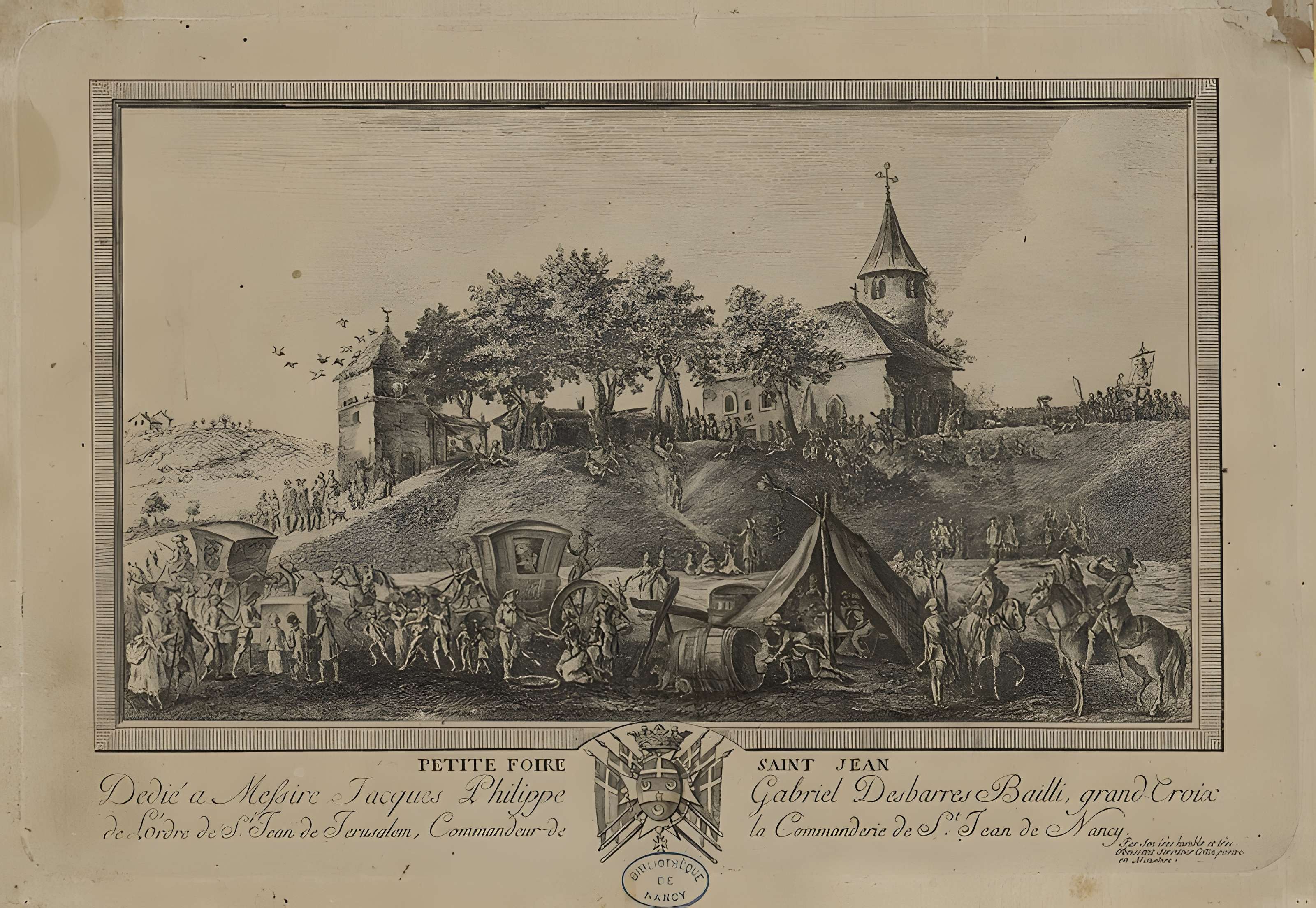 Tour de la Commanderie Saint-Jean-du-Vieil-Aître de Nancy 