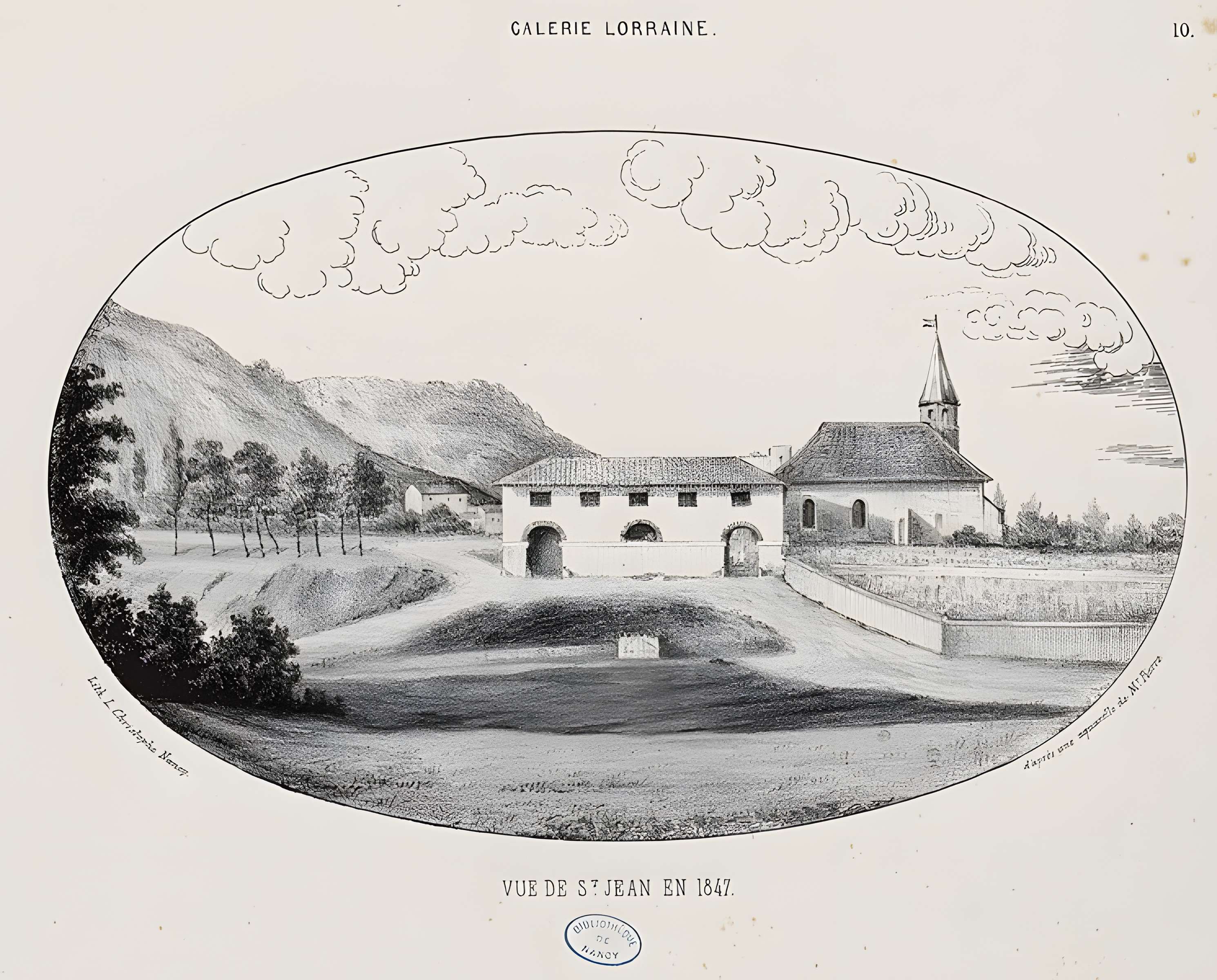 Tour de la Commanderie Saint-Jean-du-Vieil-Aître de Nancy 