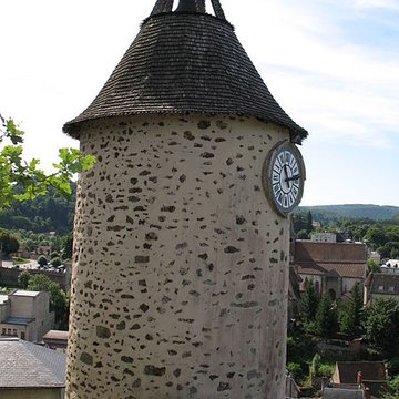tour de l horloge d aubusson