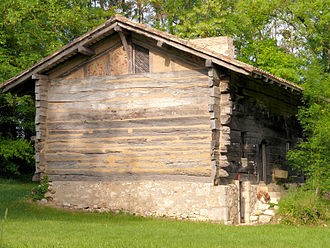 Photo de Maison à empilage de poutres de Peyregras à Mazières-Naresse