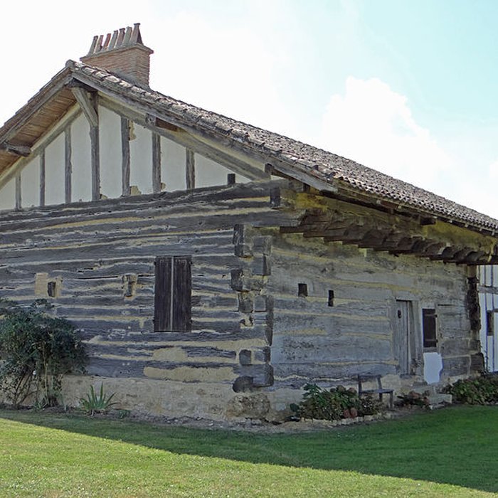 Photo de Maison à empilage de poutres de Peyregras à Mazières-Naresse