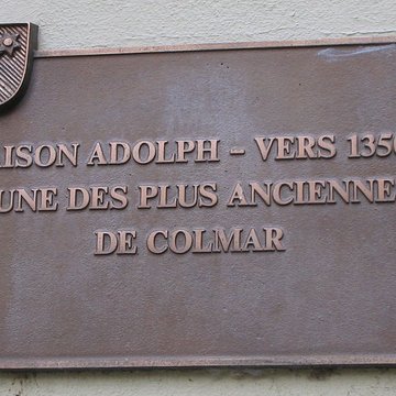 Maison Adolph à Colmar