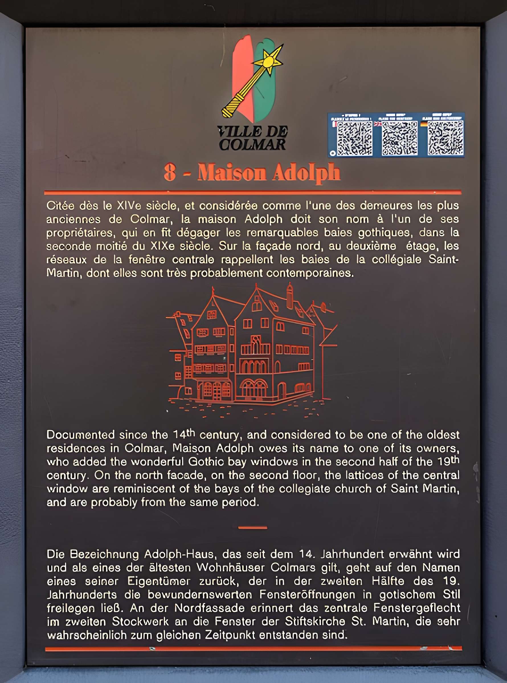 Maison Adolph à Colmar