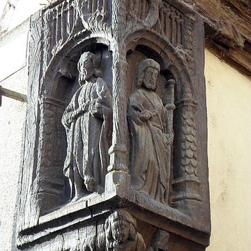 Maison au poteau Cornier à Saint-Julien-du-Sault