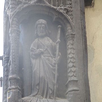 Maison au poteau Cornier à Saint-Julien-du-Sault