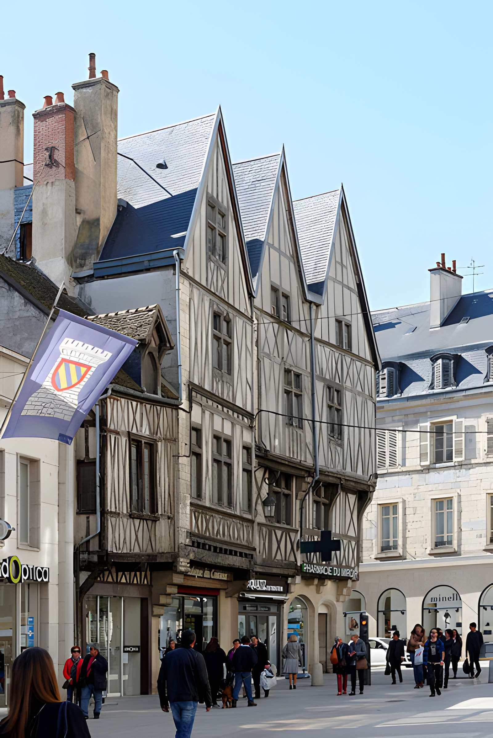 Maison aux Trois Visages à Dijon