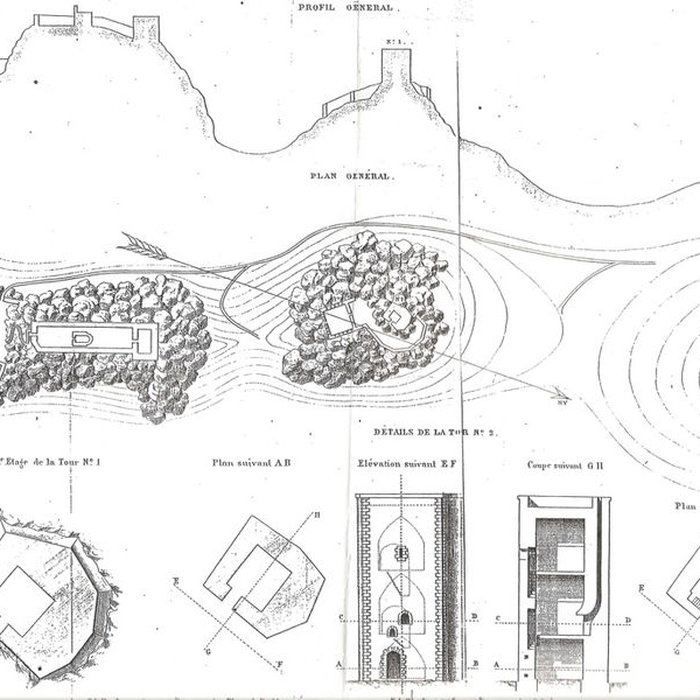 Photo de Tours de Cabrenc également sur commune de Lamanère