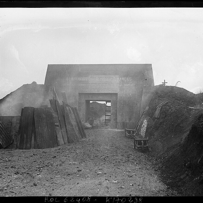 Photo de Tranchée des Baïonnettes de Douaumont
