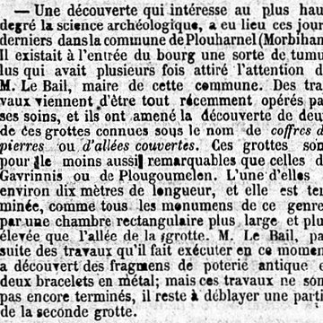 Tumulus de Rondossec à Plouharnel
