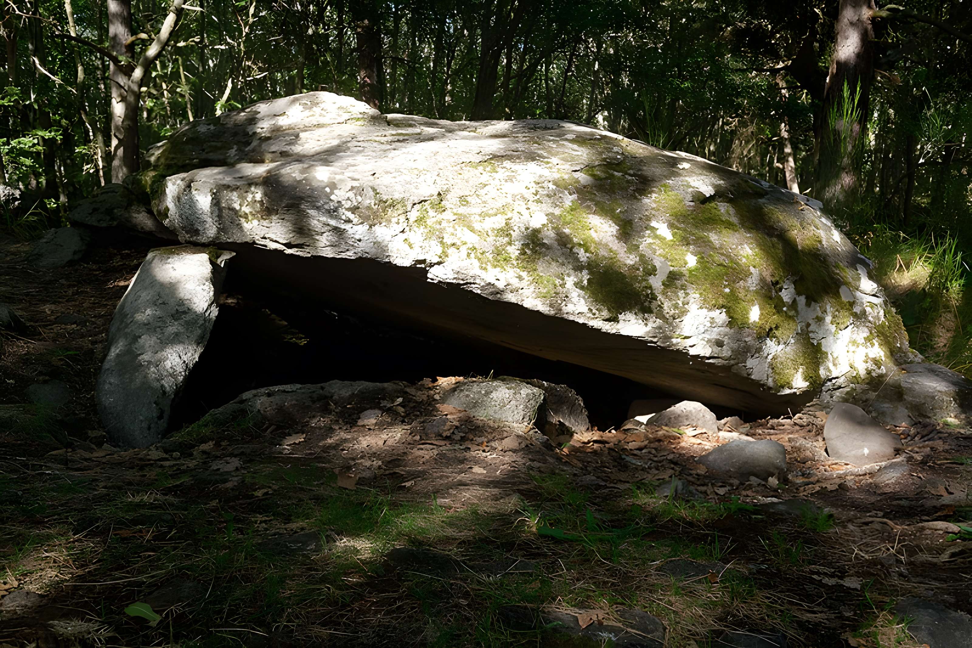 Tumulus-dolmen de la Pineyre à Saint-Nectaire