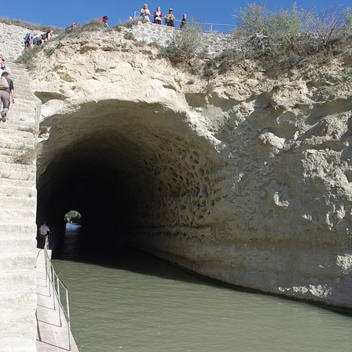 Photo de Tunnel-aqueduc de drainage de létang de Colombiers et Montady
